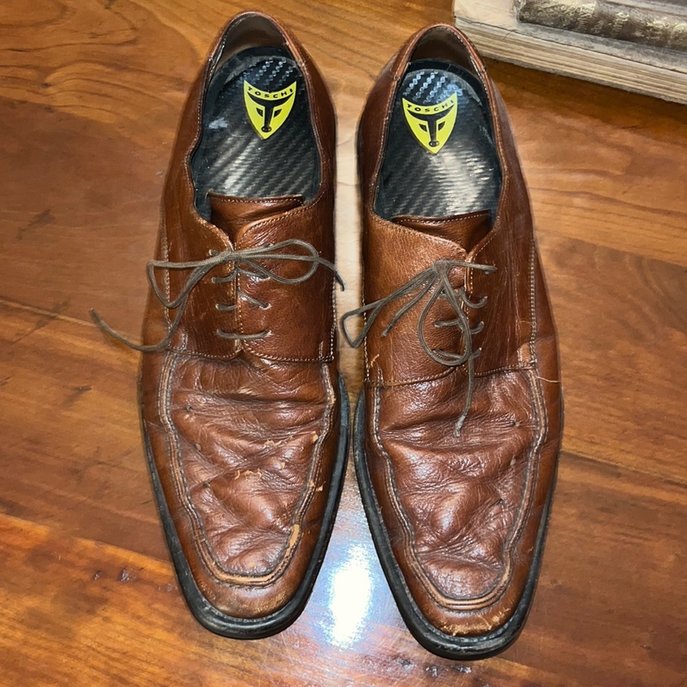 Michael Toschi Brown Lace Up Shoes
